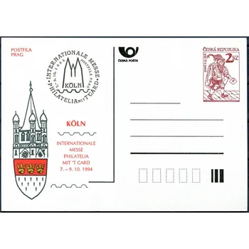 Poštovní známka Česká pošta (1994) CDV 2 ** - P 4 + přítisk - Köln 94