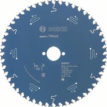 Pilový kotouč Bosch Expert for Wood 230 x 30 x 2,8 mm 48 zubů
