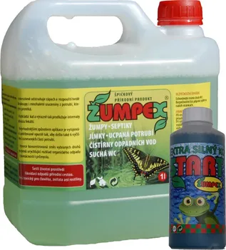Čistič septiku a jímky Žumpex 3 l + Žumpex start 250 ml