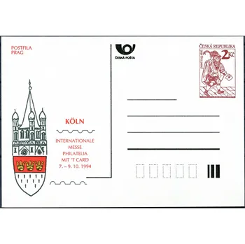 Poštovní známka Česká pošta (1994) CDV 2 ** - P 4 - Köln 94