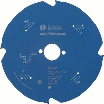Pilový kotouč Bosch Expert for Fiber Cement 190 x 30 x 2,2 mm 4 zuby