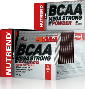 Aminokyselina Nutrend BCAA Mega Strong Powder 20 x 10 g