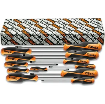 Šroubovák SADA ŠROUBOVÁKŮ PLOCHÝCH A KŘÍŽOVÝCH BETAGRIP-MODEL 1263/S12 12 KS (SADA ŠROUBOVÁKŮ PLOCHÝCH A KŘÍŽOVÝCH BETAGRIP-MODEL 1263/S12 12 KS 1260 2.5X50-3X75-3.5X75-3.5X100-4X125-5.5X125-6.5X150-8X200-10X200+1262 PH0)