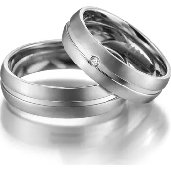 Prsten Snubní titanové prsteny TI-02
