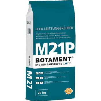 Průmyslové lepidlo M 21 P bílý flexibilní tmel C2 TE, 25 kg 4918510 037 5609 008