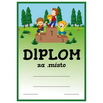 Poháry.com Diplom D183 stupně vítězů