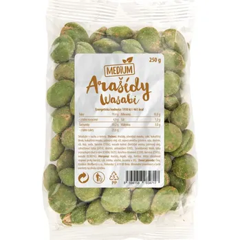 Slaná pochutina Wolfberry Arašídy Wasabi Medium 250 g