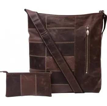 Kabelka Hajn 1549014 kožená kabelka + kožené pouzdro