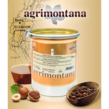 Čokoláda Nugát lískooříškový Gianduia Agrimontana (hořký) 3 kg/plechovka