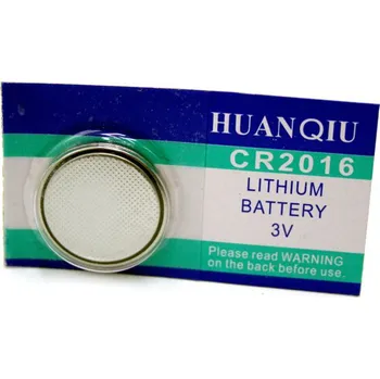 Článková baterie Baterie CR2016 pro autoklíče 3v