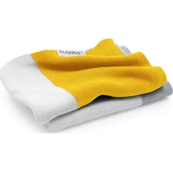 Dětská deka Bugaboo Lehká bavlněná deka Bright Yellow Multi