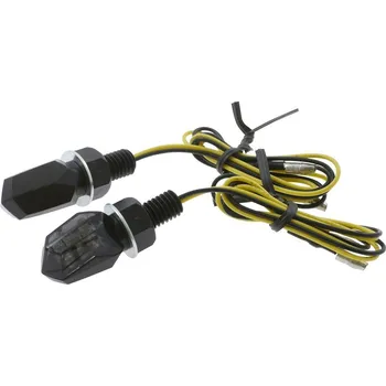 Osvětlení pro motocykl PARTS EUROPE blinkr LED black/clear