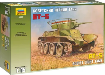 Plastikový model Zvezda Soviet Tank BT-5 1:35