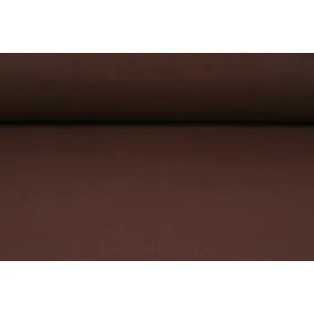 Plátno bavlněné, hnědá metráž, látka