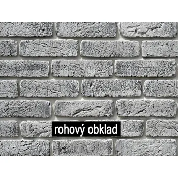 Obklad MAGICRETE CIHLA SVĚTLE ŠEDÁ 2515 - rohový prvek