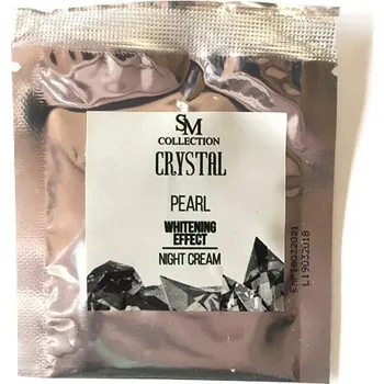 Pleťový krém SM Collection Přírodní noční krém perla bělící efekt 5 ml