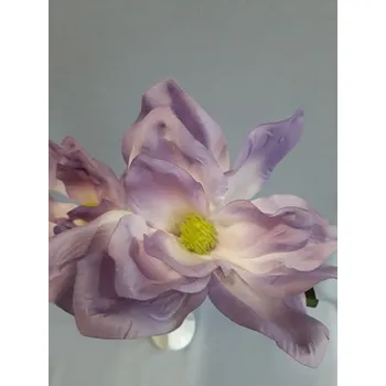umělá květina Magnolie, 5 barev, Barva lila P011