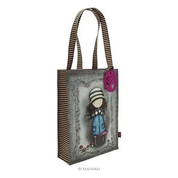 Peněženka Nákupní taška - Toadstools od firmy SANTORO London Gorjuss (Coated Shopper Bag - Toadstools)