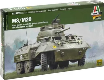 Plastikový model Italeri Wargames  M8/M20 1:56