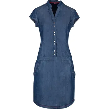 Recenze LOAP Narelite modré Dámské šaty Recenze LOAP Narelite modré