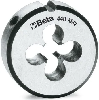 Závitořezný nástroj ZÁVITOVÉ OČKO ZÁVIT WHITWIRTH CHROMOVÁ OCEL-MODEL 440ASW BSW 1/2X12 (Kulaté závitnice, Whitworthův závit vyrobeno z chromové oceli)