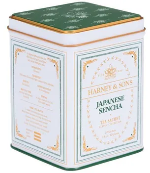 Čaj Harney & Sons Japonská Sencha dóza 20 sáčků