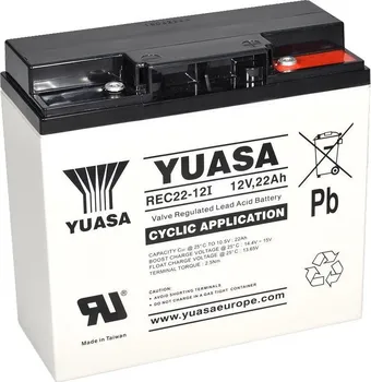 Záložní baterie Yuasa REC22-12I (12V/22Ah)