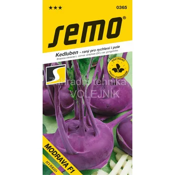 Semeno SEMO Brukev modrá Modrava F1 raná pro pole 50 ks