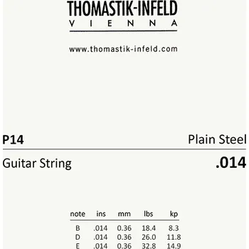 Struna pro kytaru a smyčcový nástroj Thomastik P14 - Struna na kytaru - jednotlivá