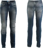 Moto kalhoty PMJ Florida Mid modré