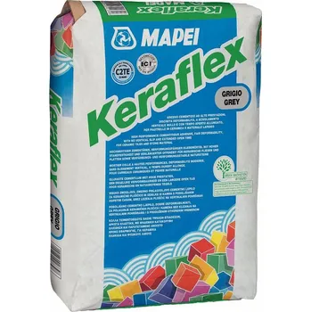 Průmyslové lepidlo Mapei Keraflex šedý C2TE 25 kg