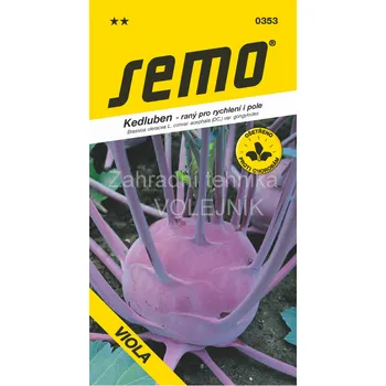 Semeno SEMO Kedluben modrý Viola raná pro pole 0,3 g 