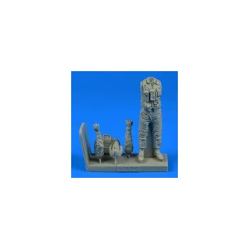 Plastikový model 1/32 US NAVY Pilot with bag (Vietnam War 1965-73)