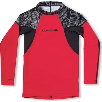 Pánské plavky tričko Dakine Heavy Duty Snug Fit LS - Stencil Palm 6 let