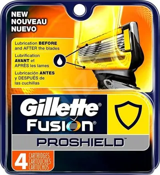 Gillette Fusion ProShield náhradní hlavice 4 ks