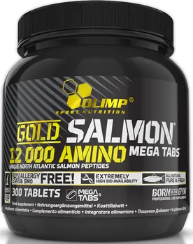Aminokyselina Olimp Gold Salmon 12000 Amino Mega Caps 300 tbl.
