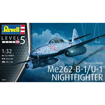 Plastikový model Revell Messerschmitt Me262 B-1/U-1 Nightfighter 1:32