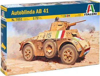 Plastikový model Italeri Autoblinda AB 41 1:72