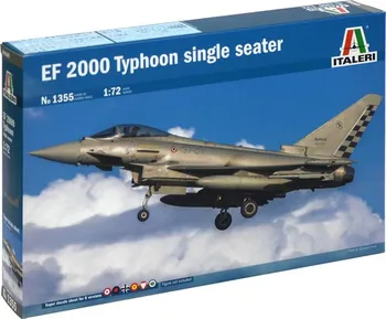 Plastikový model Italeri EF 2000 Typhoon Single Seater 1:72