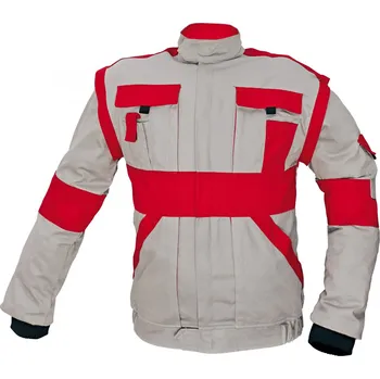 CERVA Max bunda 2v1 šedá/červená, 44