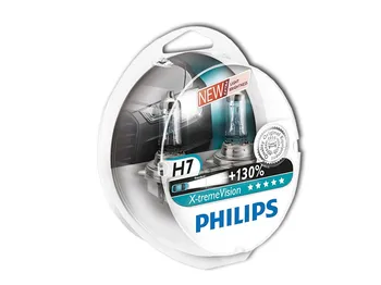 Autožárovka Philips X-tremeVision 12972XV+S2 H7 12V 55W 2 ks