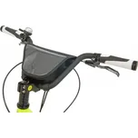 Kostka brašna na řídítka s klopou černá