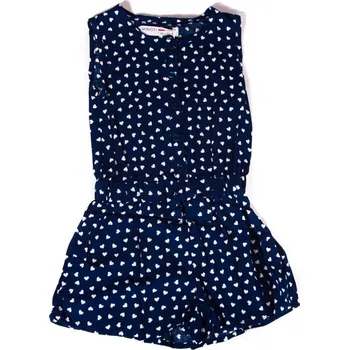 Dětský overall Dětský dívčí overal kraťasový modrý Minoti 3-8 let Velikost: 104