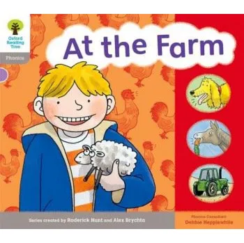 Cizí jazyk Oxford Reading Tree: Level 1: Floppy's Phonics: Sounds and Letters: At the Farm - Hunt, Roderick a Hepplewhite, Debbie a Ruttle, Kate