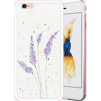 Pouzdro na mobilní telefon iSaprio Lavender pro Apple iPhone 6 Plus/6s Plus Rose Gold
