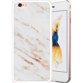 Pouzdro na mobilní telefon iSaprio Rose Gold Marble pro Apple iPhone 6/6s Rose Gold