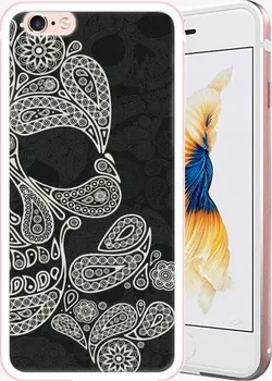 Pouzdro na mobilní telefon iSaprio Mayan Skull pro Apple iPhone 6/6s Rose Gold