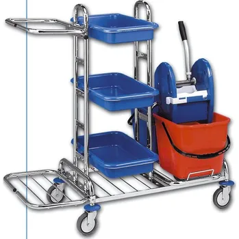 Úklidový vozík EASTMOP Úklidový vozík KOMBI MULTI kompletní výbava