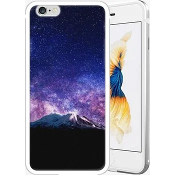 Pouzdro na mobilní telefon iSaprio Milky Way pro Apple iPhone 6 Plus/6s Plus Silver