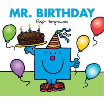 Cizojazyčná kniha Mr. Birthday - Hargreaves, Adam